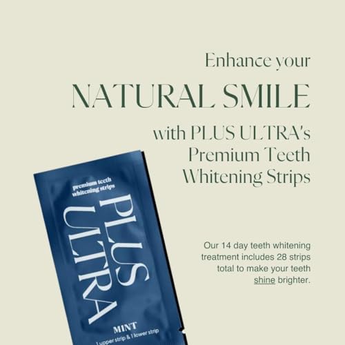 Teeth Whitening Strips | Eco-Friendly, 28 Strips for 14-Day Treatment