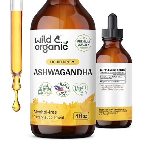 Ashwagandha Drops | Mood Support, 4 oz