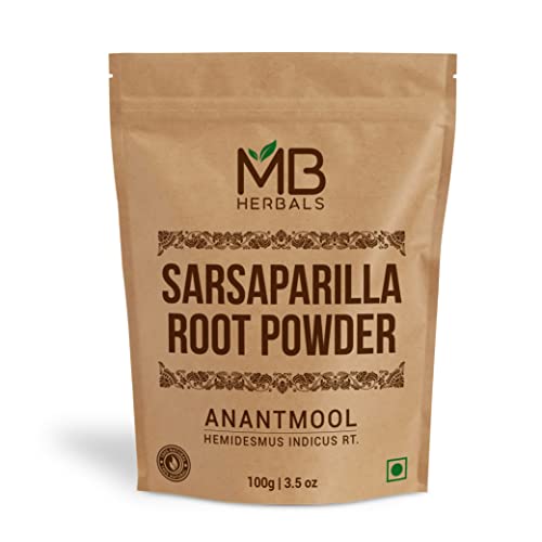 Sarsaparilla Root Powder | 100 Gram (3.5 oz), Natural Herbal Remedy