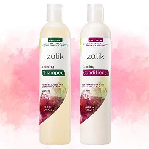 Shampoo & Conditioner Set | Calming Formula, 10.8 oz, Vegan, pH Balanced