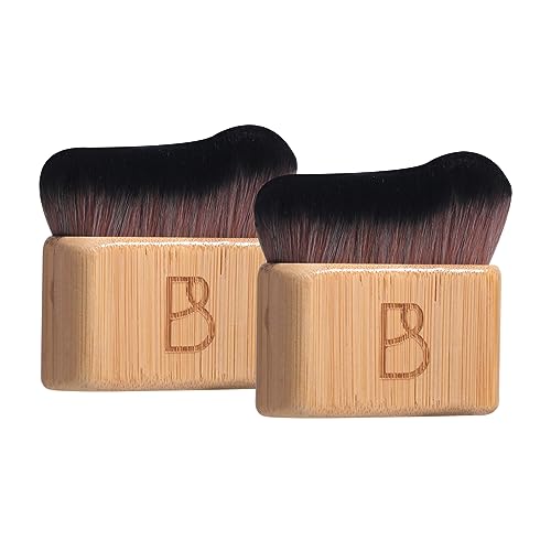 Makeup Brush Set | Eco-Friendly Bamboo Handles, Ultra-Soft Bristles, Travel-Friendly