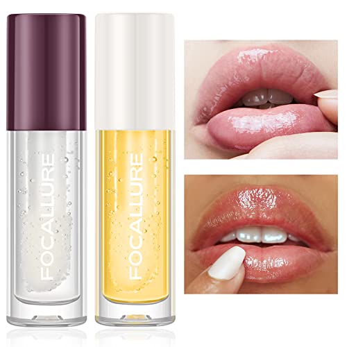 Lip Plumper Kit | 2 PCS, Day & Night Formula, Moisturizing Gloss