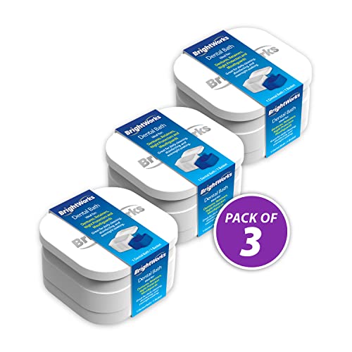 Dental Care Kit | 3 Pack, Includes Rinsing Basket, Easy to Use