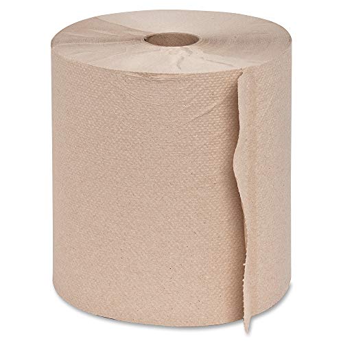 Hardwound Roll Towels | Embossed, Natural, Pack of 6