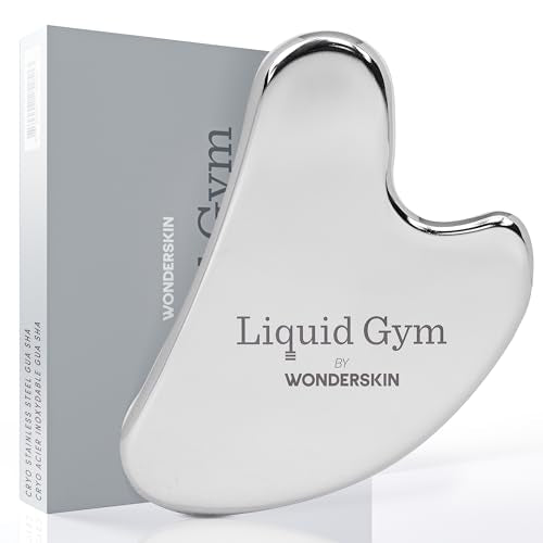 Gua Sha Tool | Stainless Steel, Reduces Puffiness, Tension Relief