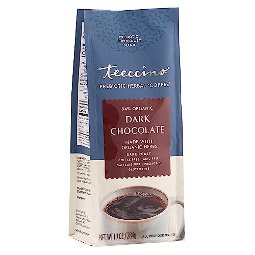 Coffee Alternative | Dark Chocolate Flavor, Caffeine-Free, 10 oz.