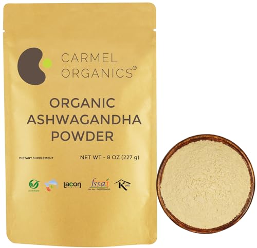 Ashwagandha Powder | 8 oz, USDA Certified, Non-GMO, Gluten-Free