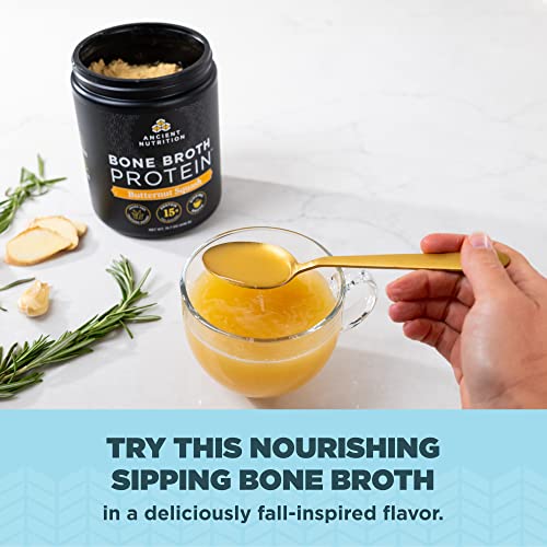 Bone Broth Protein Powder | Tomato Basil, Butternut Squash, 15 Servings Each