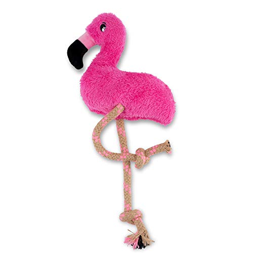 Dog Toy | Squeaker, Fetch & Snuggle, Made from Recycled Materials, Medium