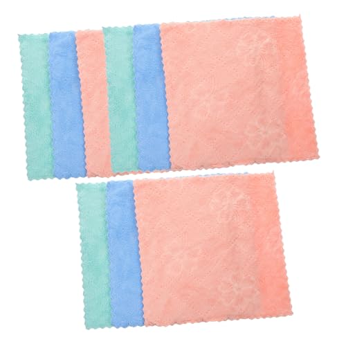 Face Washcloths | 10 Pack, Microfiber, Reusable, Makeup Remover