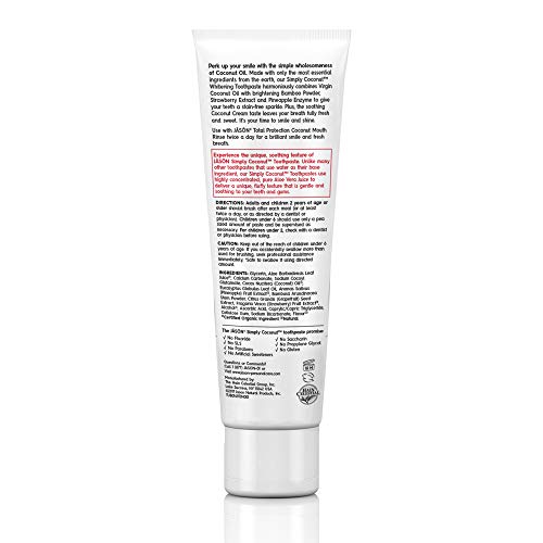 Toothpaste | Whitening, Fluoride-Free, 4.2 oz