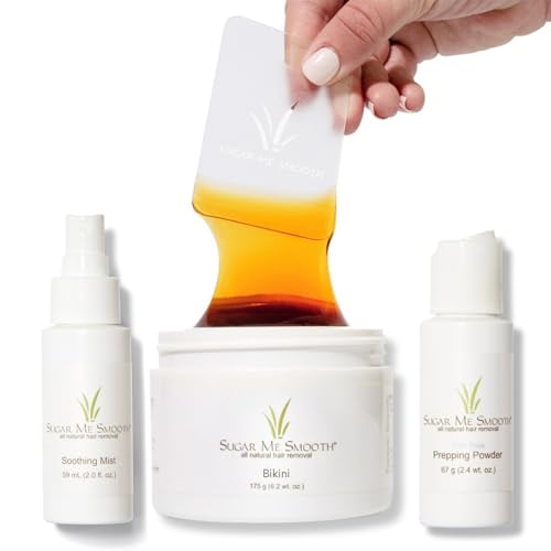 Waxing Kit | At-Home Brazilian, No Strips, Water Soluble, All Hair Types