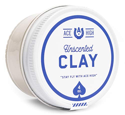 Hair Clay | Strong Hold, Satin to Matte Finish, Adds Texture, 4oz