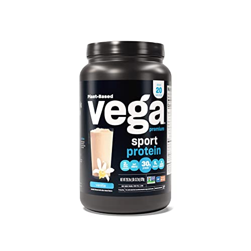 Protein Powder | Vanilla Flavor, Vegan, Non-GMO, 29.2 oz