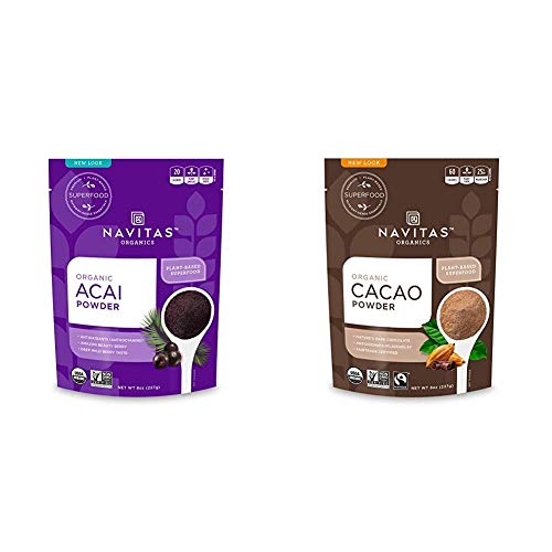 Superfood Powder | Acai and Cacao, 8 oz, 15 Servings