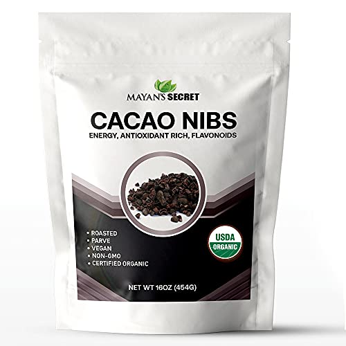 Cacao Nibs | 1 lb, USDA Certified Organic, Gluten Free