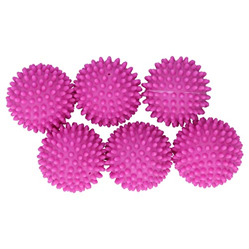 Dryer Balls | 12 Pcs, PVC Quick Dry, Softener Alternative, Red