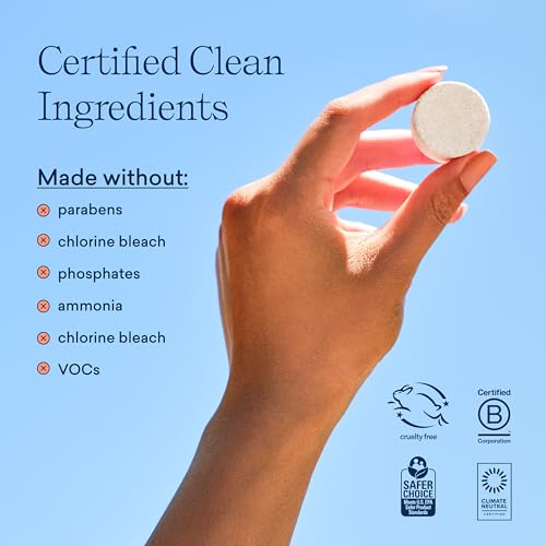 Foaming Hand Soap Refills | 10 Pack Tablets, Fragrance Free, Eco Friendly