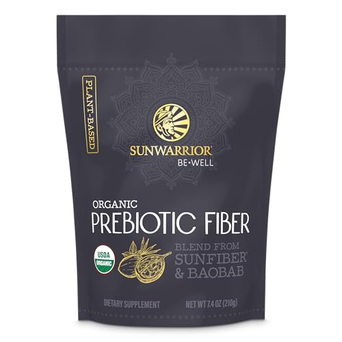 Fiber Supplement | Organic Vegan, Plant-Powered Gut Health Booster, 8 oz Pouch