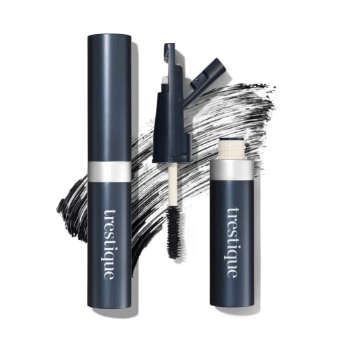 Mascara | Refillable, Built-In Lash Curler, Clean Beauty, Black