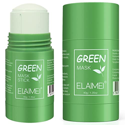 Face Mask | Green Tea, Blackhead Removal, Anti-Acne, 1 Stick