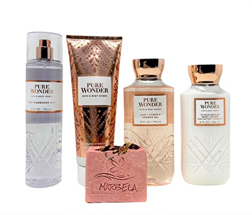 Body Care Gift Set | Body Lotion, Hydration Cream, Fragrance Mist, Shower Gel, 4 oz Soap