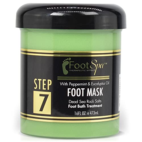 Foot Mask | 16 Oz, Hydrating with Peppermint and Eucalyptus Oil