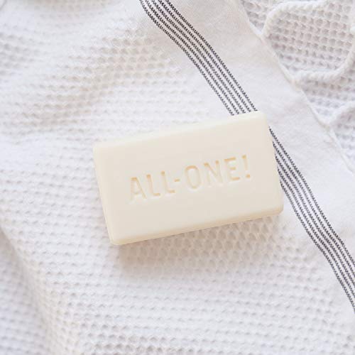 Body Soap | Almond Scent, 5 oz, 12-Pack, Organic Oils, Biodegradable, Vegan