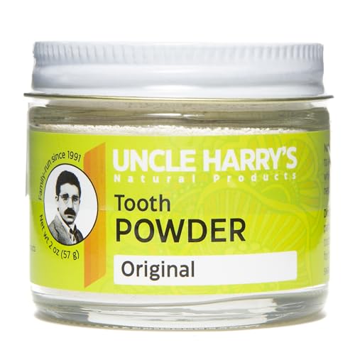 Tooth Powder | Alkalizing, Remineralizing, 2 oz Glass Jar