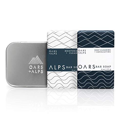 Bar Soap Gift Set | Dermatologist Tested, TSA Approved, 2 Pack, 6 Oz Each