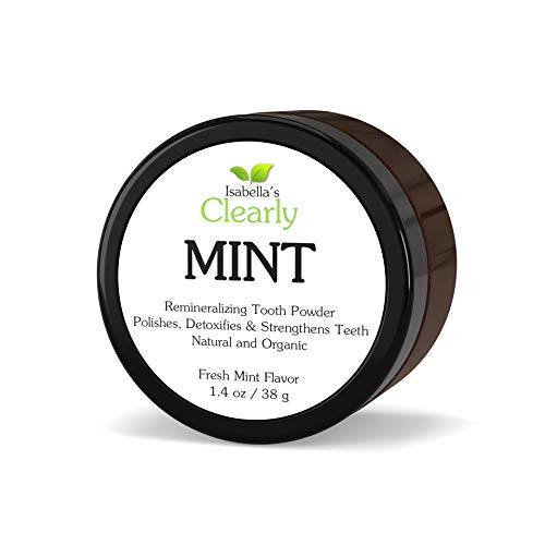 Toothpaste | Mint Flavor, Natural, Fluoride Free, Xylitol, Baking Soda, Clay, Calcium