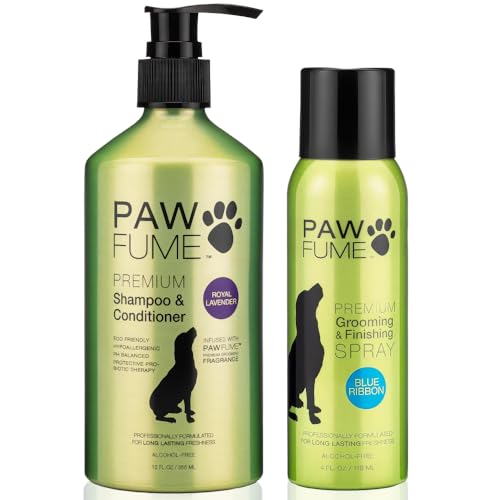 Dog Shampoo | Lavender Scent, 16 oz, 2-in-1 Conditioner