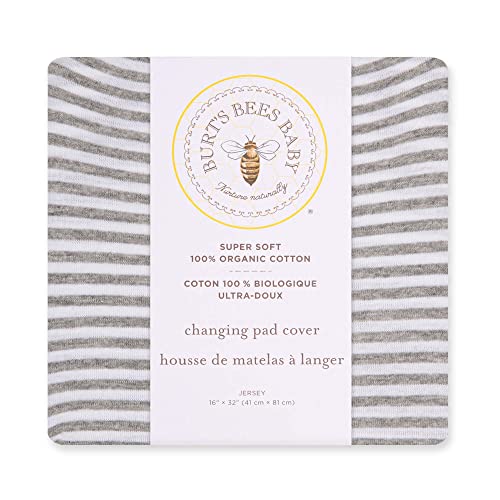 Baby Gift Set | 100% Organic Cotton, Crib Sheet & Changing Pad Cover