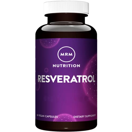 Resveratrol Supplement | 100mg Natural Trans-resveratrol, Gluten-Free, Vegan - 60 Servings