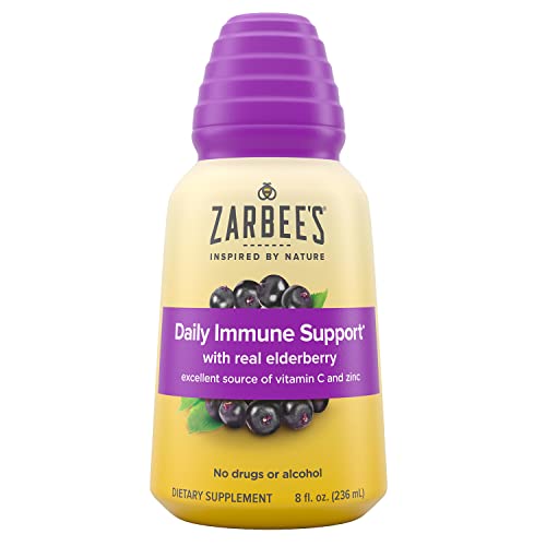 Liquid Immune Support | High Concentrate, with Elderberry, Vitamin C & Zinc, 8 Fl Oz