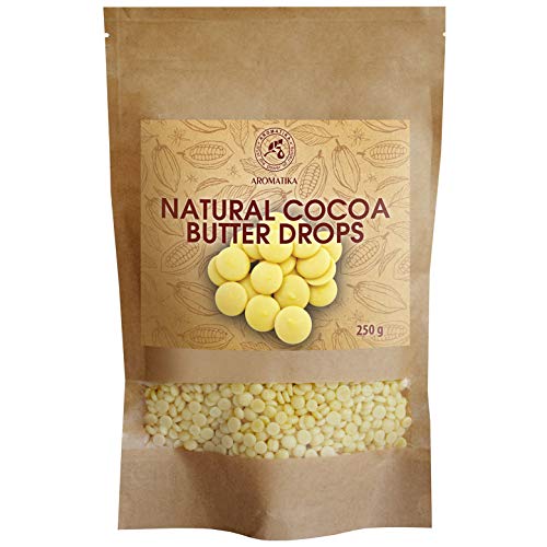 Cocoa Butter Drops | Food Grade, Gluten Free, 8.8 oz (250g)