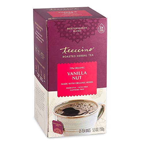 Herbal Tea | Vanilla Nut, Caffeine Free 25 Tea Bags