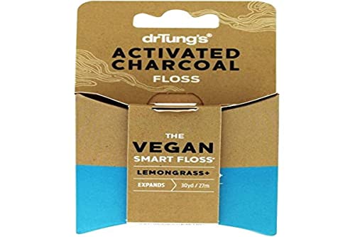 Dental Floss | Vegan, Expands & Stretches, Lemongrass Flavor, BPA Free