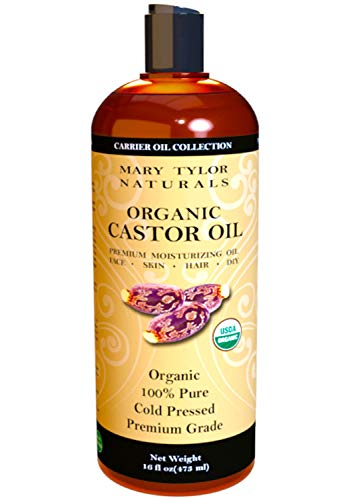 Castor Oil | 16 oz, USDA Certified, Cold Pressed, 100% Pure