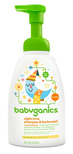 Baby Shampoo and Body Wash | Orange Blossom, 16oz Pump Bottle