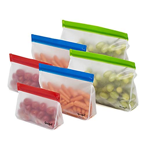 Food Storage Bags | 6 Pack, Assorted Sizes