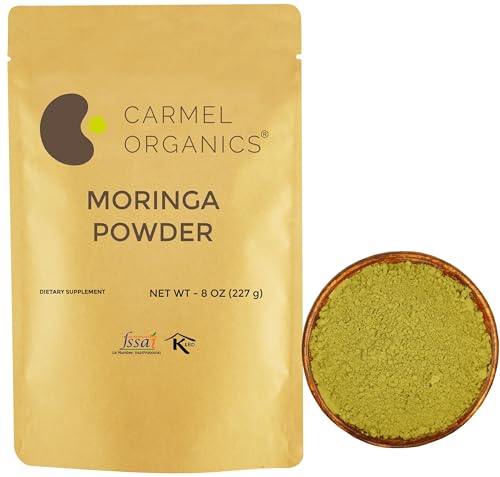 Moringa Leaves Powder | 8 Ounce, Non-GMO, Natural Superfood for Smoothies and Drinks