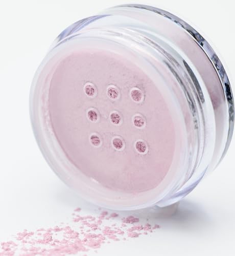 Mineral Eyeshadow | Glistening Carnation, Light Bright Pale Pink, Talc & Paraben Free