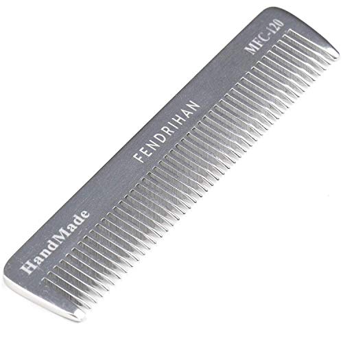 Fine Tooth Pocket Comb | Rounded Teeth, Eliminates Static, 4.6" Length