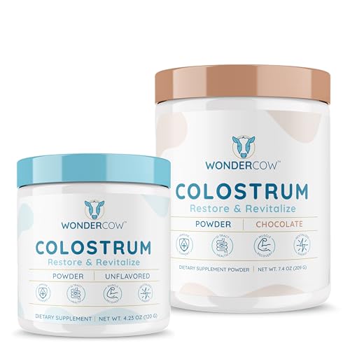 Colostrum Supplement | Unflavored & Chocolate Bundle