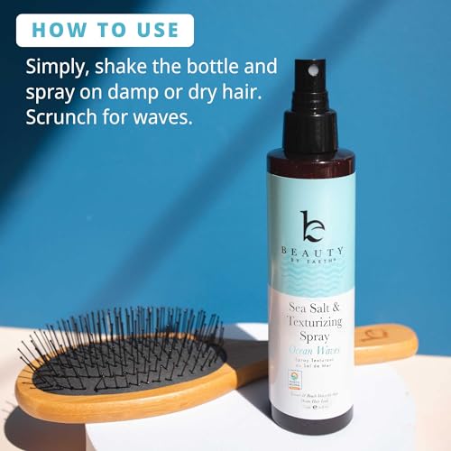 Hair Texture Spray | Natural & Organic Ingredients, Beach Waves, Volumizing Effect