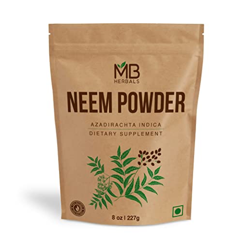 Neem Powder | Pure Wild-Crafted, 8 oz (227g)