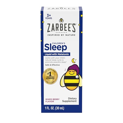 Sleep Supplement | Drug-Free, Natural Berry Flavor, 1 Fl Oz