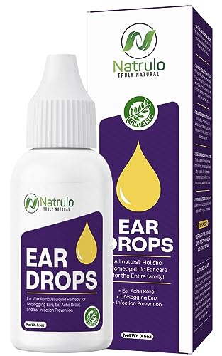 Ear Wax Removal Kit | Homeopathic Drops for Adults, Kids, Pets, Relieves Ear Aches