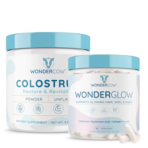 Colostrum Supplement | Unflavored, Supports Hair Growth and Glowing Skin